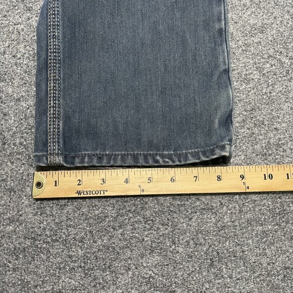 Vintage Levis 514 Slim Straight Jeans W34 L30 Denim Blue - Picture 12 of 12